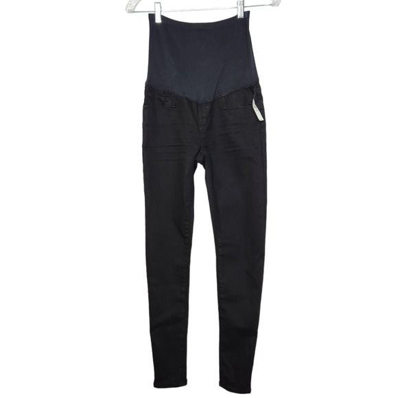 Gap NWT Favorite Jegging Black Maternity Jeans Size 26 / 2 Women's - Picture 2 of 9